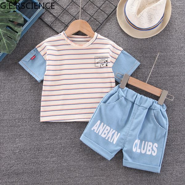 2022 new summer baby girls casual clothes children cotton t-shirt shortstoddler casual boys clothing striped sportswear, White
2022 new summer baby girls casual clothes children cotton t-shirt shortstoddler casual boys clothing striped sportswear, White