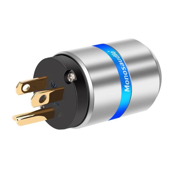 smart power plugs monosaudio m106g/f106g 99.998% pure copper hifi us version plug ac connector 10a/250v 15a/125v audio grade
smart power plugs monosaudio m106g/f106g 99.998% pure copper hifi us version plug ac connector 10a/250v 15a/125v audio grade