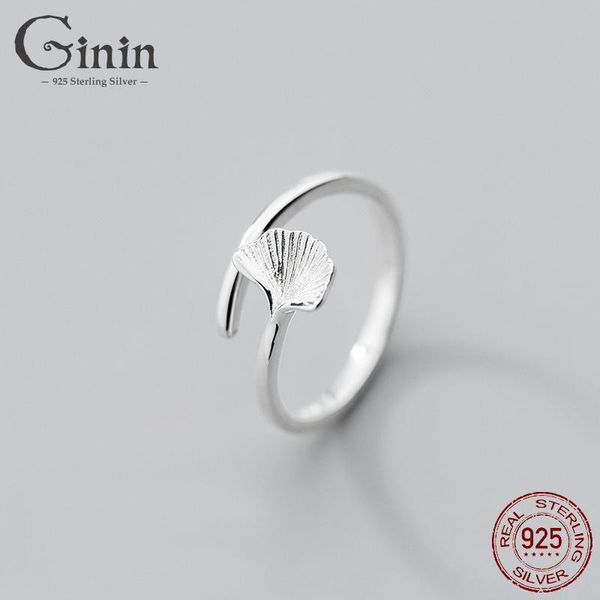 cluster rings ginin real 925 sterling silver ring female classic simple leaf opening elegant sweet glossy ginkgo finger jewelry, Golden;silver
cluster rings ginin real 925 sterling silver ring female classic simple leaf opening elegant sweet glossy ginkgo finger jewelry, Golden;silver