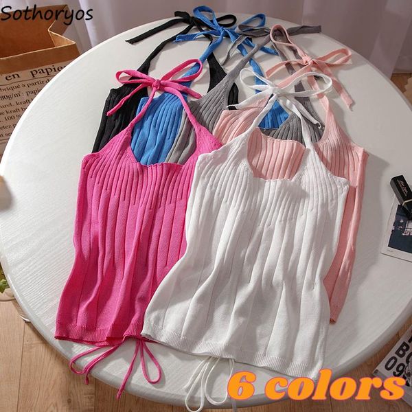 women's tanks & camis women camisoles solid halter neck hollow out bandage backless design retro stylish slim crop teens all-match swe, White
women's tanks & camis women camisoles solid halter neck hollow out bandage backless design retro stylish slim crop teens all-match swe, White