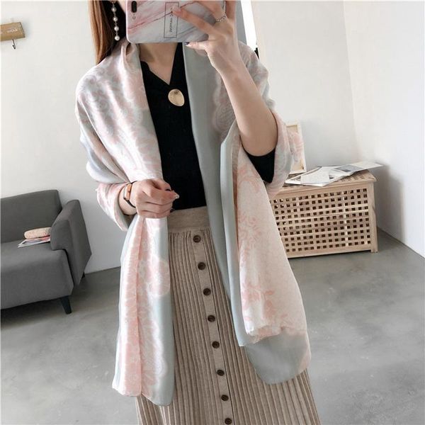 scarves fashion silk and shawls women boho chiffon folard hijab scarf femme long bandana bufanda mujer plus size 180cm, Blue;gray
scarves fashion silk and shawls women boho chiffon folard hijab scarf femme long bandana bufanda mujer plus size 180cm, Blue;gray