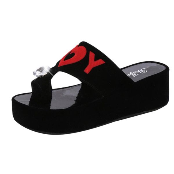 slippers sagace women fashion wild crystals wedges female outside summer beach ladies leisure home travel flip flop, Black
slippers sagace women fashion wild crystals wedges female outside summer beach ladies leisure home travel flip flop, Black