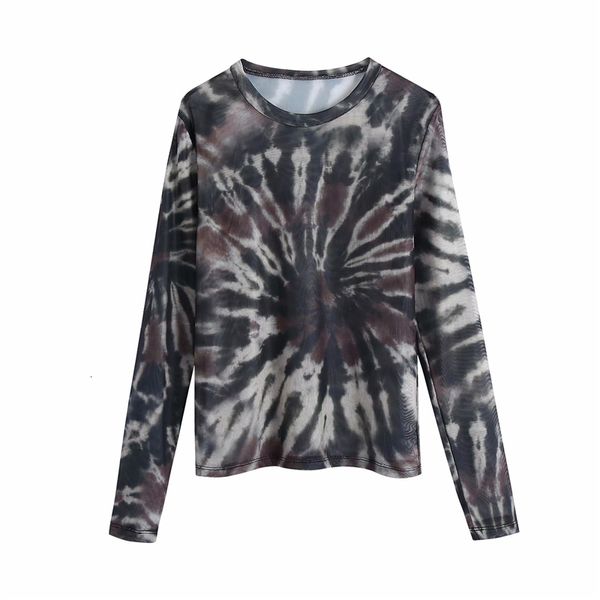 women's knits & tees streetwear women o-neck tie-dye shirts fashion ladies transparent mesh causal female chic full sleeve pr, White
women's knits & tees streetwear women o-neck tie-dye shirts fashion ladies transparent mesh causal female chic full sleeve pr, White