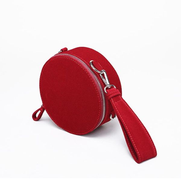 retro bag women designer red round shoulder bags female small corduroy vintage cross body
retro bag women designer red round shoulder bags female small corduroy vintage cross body