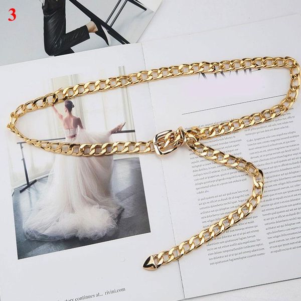 belts punk metal chain women belt gold silver waist dress jeans lady waistband accessories body fashion, Black;brown
belts punk metal chain women belt gold silver waist dress jeans lady waistband accessories body fashion, Black;brown