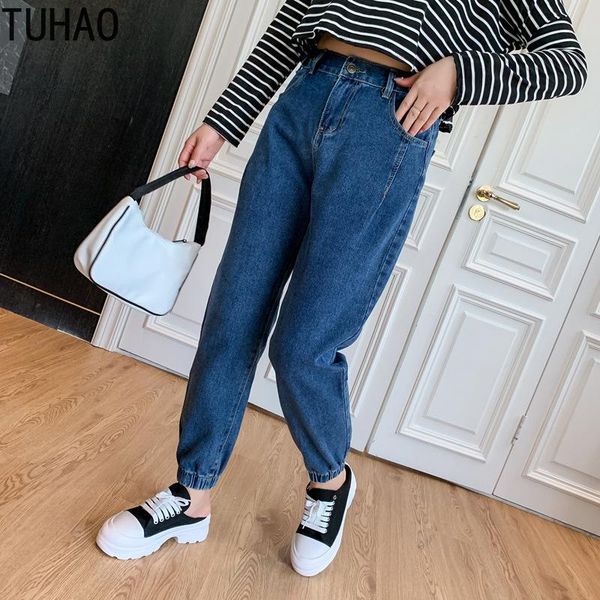 high waist jeans woman plus size 4xl 3xl street style elastic denim pants loose vintage washed boyfriend wm55 women's, Blue
high waist jeans woman plus size 4xl 3xl street style elastic denim pants loose vintage washed boyfriend wm55 women's, Blue