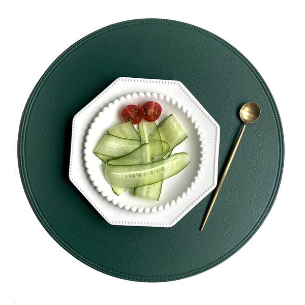 mats & pads inyahome round leather placemats for dining washable/waterproof/wipable/non slip/stain heat resistant table pu place
mats & pads inyahome round leather placemats for dining washable/waterproof/wipable/non slip/stain heat resistant table pu place
