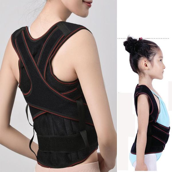 kids posture corrector light and breathable back brace support adjustable clavicle spine shoulder lumbar corset correction, Black;blue
kids posture corrector light and breathable back brace support adjustable clavicle spine shoulder lumbar corset correction, Black;blue