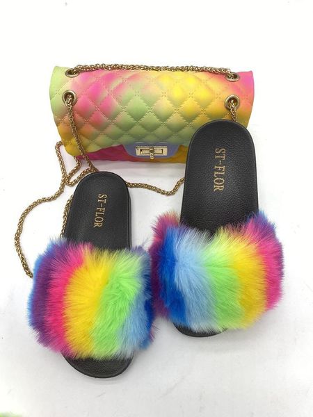 house women furry slippers winter soft faux fur warm flats rubber sole non slip home slides luxury casual shoes ladies female, Black
house women furry slippers winter soft faux fur warm flats rubber sole non slip home slides luxury casual shoes ladies female, Black