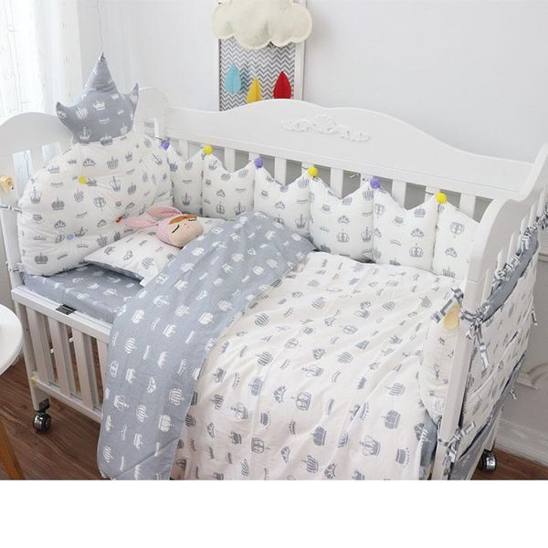 quality cotton crib bedding set 9pcs baby for cot multi sizes bed include crown bumpers quilt pillow sheet sets
quality cotton crib bedding set 9pcs baby for cot multi sizes bed include crown bumpers quilt pillow sheet sets