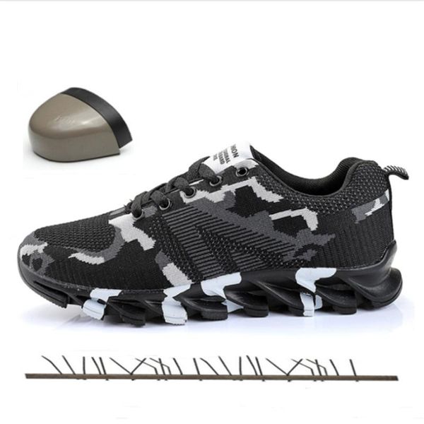 boots plus size 36-48 steel toe cap work safety shoes men tactics air mesh camouflage outdoor cushion trekking sneakers, Black
boots plus size 36-48 steel toe cap work safety shoes men tactics air mesh camouflage outdoor cushion trekking sneakers, Black
