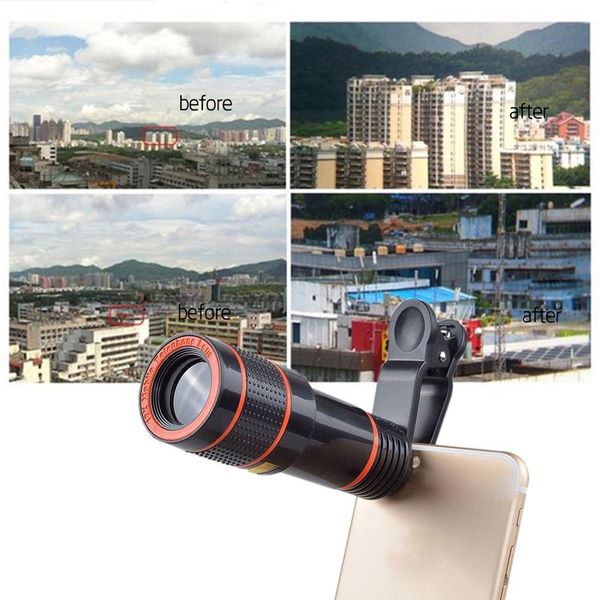 cell phone mounts & holders universal 12x mobile for camera smartphone lens hd telescope optical zoom clip
cell phone mounts & holders universal 12x mobile for camera smartphone lens hd telescope optical zoom clip
