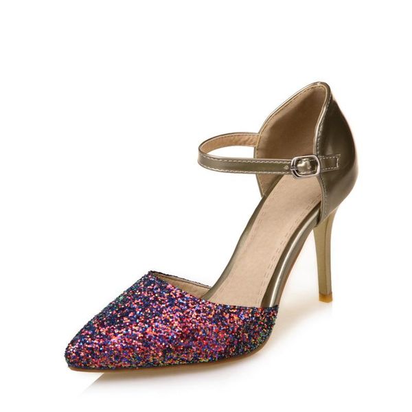 dress shoes women pumps extrem high heels thin female wedding gold sliver ladies, Black
dress shoes women pumps extrem high heels thin female wedding gold sliver ladies, Black