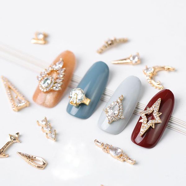 nail art decorations 2 pieces of the latest drop crystal pendant amulet jewelry decoration luxury zircon diamond, Silver;gold
nail art decorations 2 pieces of the latest drop crystal pendant amulet jewelry decoration luxury zircon diamond, Silver;gold