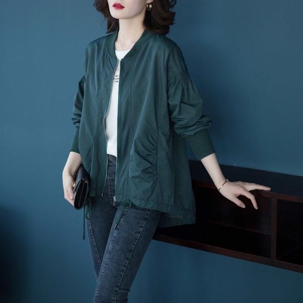 women's trench coats casual plus size spring autumn women 2021 baseball collar cardigan fashion front short back long coat m318, Tan;black
women's trench coats casual plus size spring autumn women 2021 baseball collar cardigan fashion front short back long coat m318, Tan;black