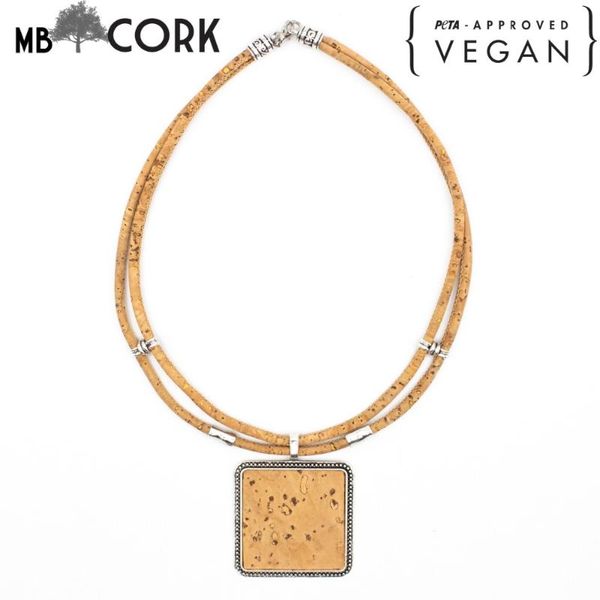 pendant necklaces natural cork square sticks women original necklace handmade wooden vegan jewelry n-136, Silver
pendant necklaces natural cork square sticks women original necklace handmade wooden vegan jewelry n-136, Silver