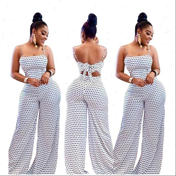 summer womens women jumpsuit fashion casual white spot high waist sling dot loose rompers print wrapped chest straps beach, Black;white
summer womens women jumpsuit fashion casual white spot high waist sling dot loose rompers print wrapped chest straps beach, Black;white