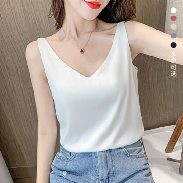 women's blouses & shirts summer fashion chiffon women tank v-neck sleeveless female white womens and blouse basic clothing
women's blouses & shirts summer fashion chiffon women tank v-neck sleeveless female white womens and blouse basic clothing