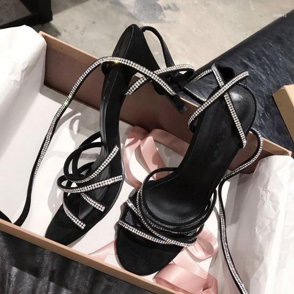 sandals crystal gladiator woman summer ankle strap high-heeled shoes women thin high heels pumps ladies party shoes11, Black
sandals crystal gladiator woman summer ankle strap high-heeled shoes women thin high heels pumps ladies party shoes11, Black
