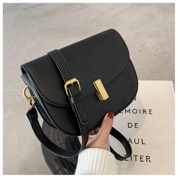 factory store 65% off clearance sale autumn and saddle solid color messenger bag women's style, Black;red
factory store 65% off clearance sale autumn and saddle solid color messenger bag women's style, Black;red