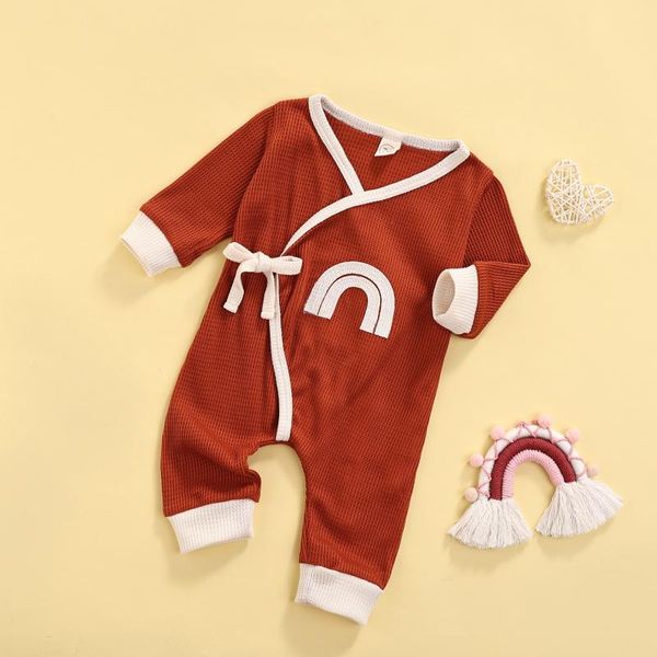 jumpsuits lovely baby girls boys rompers rainbow printing long sleeve lace up autumn 0-12m, Blue
jumpsuits lovely baby girls boys rompers rainbow printing long sleeve lace up autumn 0-12m, Blue