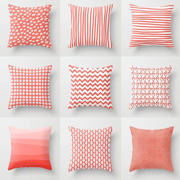 cushion/decorative pillow living coral color cushion cover geometric throw case for home chair sofa decoration square pillowcases
cushion/decorative pillow living coral color cushion cover geometric throw case for home chair sofa decoration square pillowcases