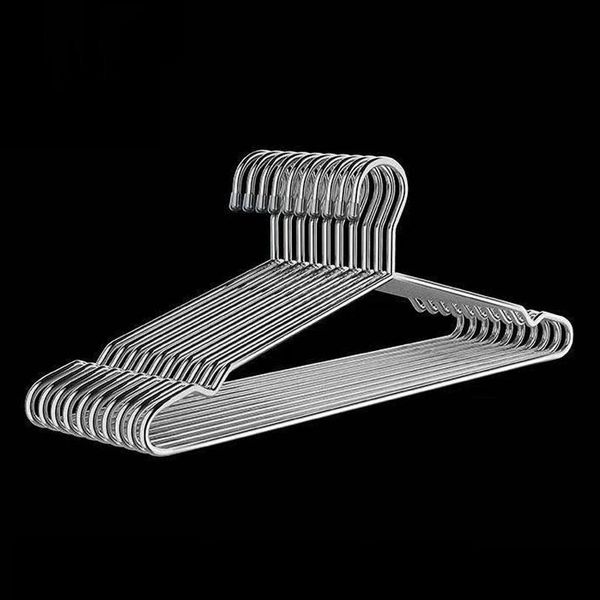hangers & racks 10 pcs/lot stainless steel hanger closet dress coat organizer wardrobe finishing storage rack clothes drying hanging hook
hangers & racks 10 pcs/lot stainless steel hanger closet dress coat organizer wardrobe finishing storage rack clothes drying hanging hook