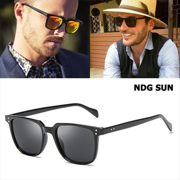 Fashion Cool Ndg Sun Style Rectangle Sunglasses Unisex Vintage Rivets Brand Design Glasses Oculos De Sol 3246, White;black
Fashion Cool Ndg Sun Style Rectangle Sunglasses Unisex Vintage Rivets Brand Design Glasses Oculos De Sol 3246, White;black