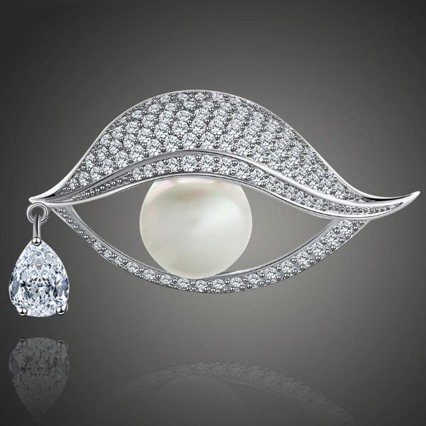 pins, brooches zlxgirl bridal jewelry eye shape pearl copper brooch pins pave zircon scarf nice coat dress bags accessory, Gray
pins, brooches zlxgirl bridal jewelry eye shape pearl copper brooch pins pave zircon scarf nice coat dress bags accessory, Gray