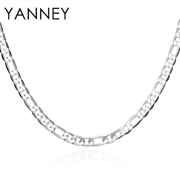 chains yanney 925 sterling silver 20 inch fashion figaro chain necklace for woman men 6mm full side jewelry gift
chains yanney 925 sterling silver 20 inch fashion figaro chain necklace for woman men 6mm full side jewelry gift