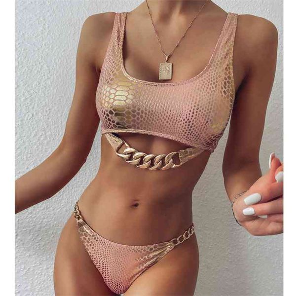 vigorshely snake print swimwear women chain bikini swimsuit female brazilian set biquini bathing suit swim wear 210712, White;black
vigorshely snake print swimwear women chain bikini swimsuit female brazilian set biquini bathing suit swim wear 210712, White;black