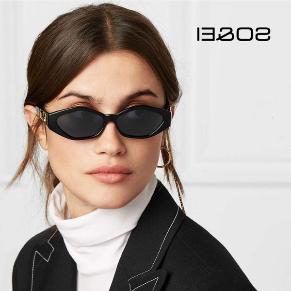 fashionable sun frames sunglasses so&ei retro small frame polygon women cat eyes brand designer fashion cheetah decoration ladies sun glasse, Black
fashionable sun frames sunglasses so&ei retro small frame polygon women cat eyes brand designer fashion cheetah decoration ladies sun glasse, Black
