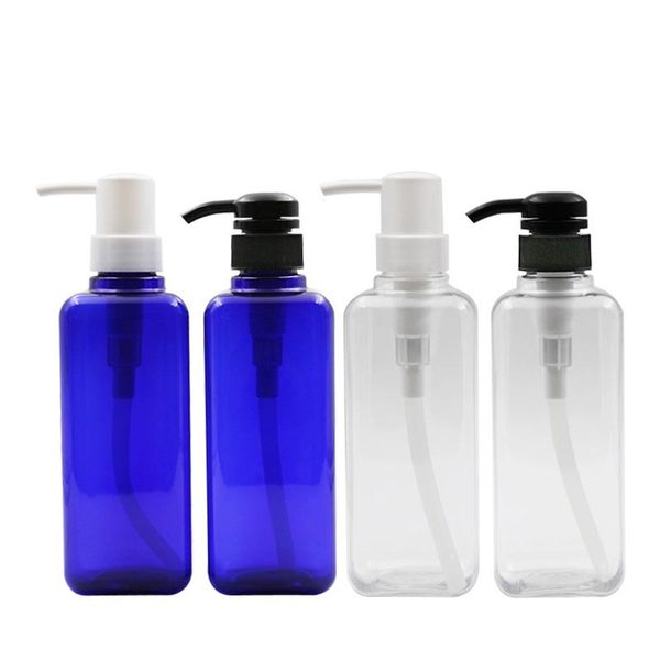 storage bottles & jars 500ml pet blue clear plastic bottle black white lotion pump square shampoo shower gel cosmetic packaging refillable 1
storage bottles & jars 500ml pet blue clear plastic bottle black white lotion pump square shampoo shower gel cosmetic packaging refillable 1