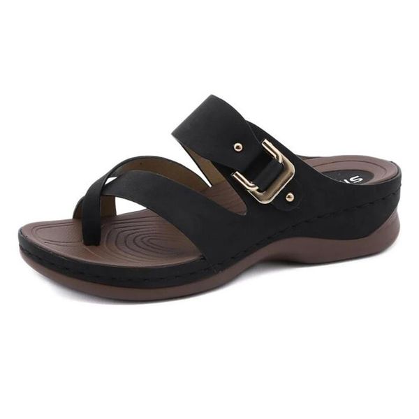 sandals fanan 2021 women's summer slippers female casual beach shoes open toe ladies fashion comfortable wedges flip flop, Black
sandals fanan 2021 women's summer slippers female casual beach shoes open toe ladies fashion comfortable wedges flip flop, Black