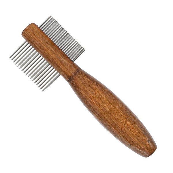 hair brushes 1pc double row pet comb practical dog grooming brush simple supply, Silver
hair brushes 1pc double row pet comb practical dog grooming brush simple supply, Silver
