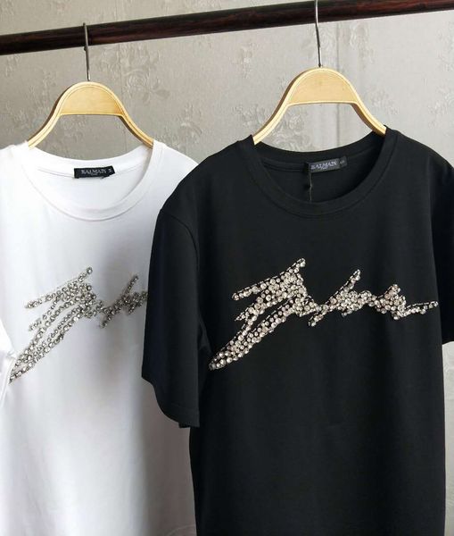 fashion t shirt for women brand heavy industry diamond inlaid letter simple round ne short sleeve in summer 2021, White
fashion t shirt for women brand heavy industry diamond inlaid letter simple round ne short sleeve in summer 2021, White