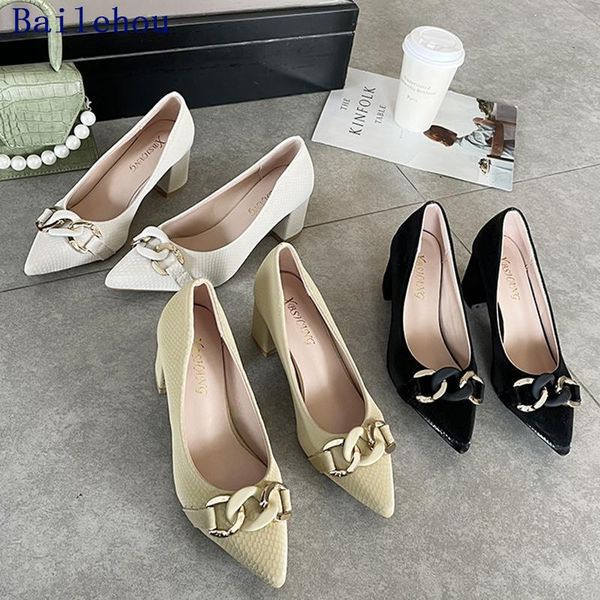 dress shoes women pumps metal decoration high heels shoe sandal 2021 pointed toe high-heeled female for, Black
dress shoes women pumps metal decoration high heels shoe sandal 2021 pointed toe high-heeled female for, Black