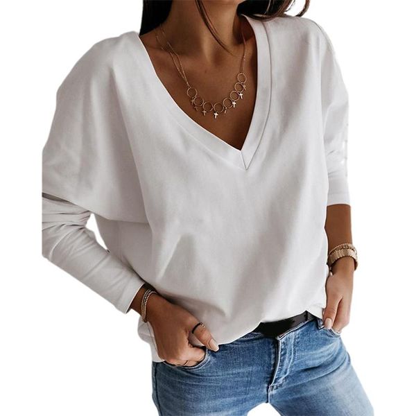 women's blouses & shirts 2021 winter autumn white v-neck long sleeve women casual loose solid harajuku korean style sj7018v
women's blouses & shirts 2021 winter autumn white v-neck long sleeve women casual loose solid harajuku korean style sj7018v