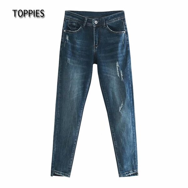 ies vintage blue skinny jeans for women high waist pencil pants ankle length mom jeans streetwear 210412
ies vintage blue skinny jeans for women high waist pencil pants ankle length mom jeans streetwear 210412