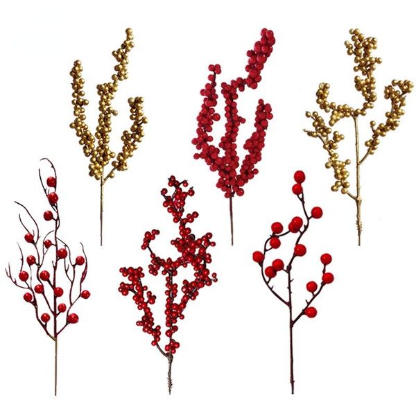 decorative flowers & wreaths artificial plant red berry plump fruit holly christmas decoration flower arrangement diy wedding home
decorative flowers & wreaths artificial plant red berry plump fruit holly christmas decoration flower arrangement diy wedding home