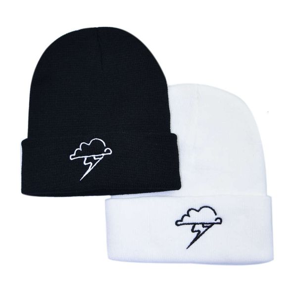 hat winter men's embroidered lightning cloud knitted outdoor women's warm ear protection wool damp cold, Blue;gray
hat winter men's embroidered lightning cloud knitted outdoor women's warm ear protection wool damp cold, Blue;gray
