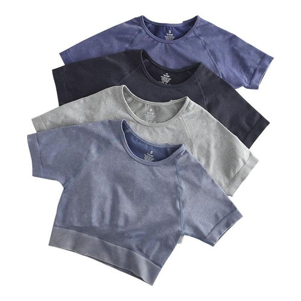 yoga outfit sports vest running fitness t-shirt short sleeve women tight elastic quick dry solid color four colors
yoga outfit sports vest running fitness t-shirt short sleeve women tight elastic quick dry solid color four colors