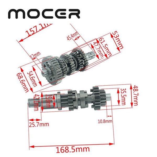 motocross reverse gear 4+1 main shaft counter transmission box for all chinese cg250 engines zb-136 crankshaft
motocross reverse gear 4+1 main shaft counter transmission box for all chinese cg250 engines zb-136 crankshaft
