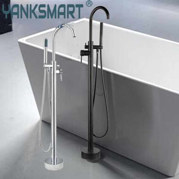 black bathtub faucet floor mount tub set standing & chrome bath mixers round spout two handle cold mixer tap bathroom shower sets
black bathtub faucet floor mount tub set standing & chrome bath mixers round spout two handle cold mixer tap bathroom shower sets