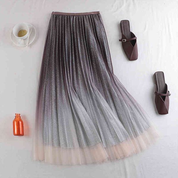 skirts autumn gradient metallic mesh long pleated a-line patchwork tulle mid-calf 3vfq, Black
skirts autumn gradient metallic mesh long pleated a-line patchwork tulle mid-calf 3vfq, Black