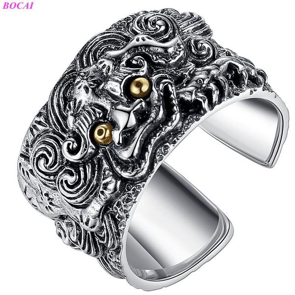 cluster rings bocai s925 sterling silver for women 2021 fashion pixiu god of wealth retro pattern pure argentum hand ornaments, Golden;silver
cluster rings bocai s925 sterling silver for women 2021 fashion pixiu god of wealth retro pattern pure argentum hand ornaments, Golden;silver