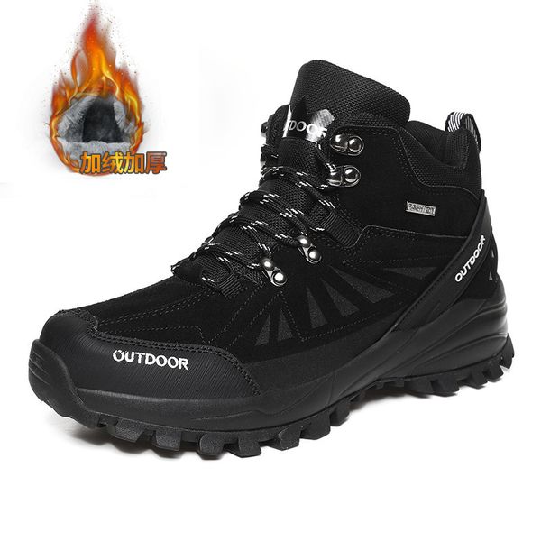 autumn and winter new northeast outdoor men's cotton shoes large high mountaineering plush warm travel cross-country hiking
autumn and winter new northeast outdoor men's cotton shoes large high mountaineering plush warm travel cross-country hiking