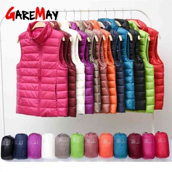 garemay winter women's down vest fashion female sleeveless coat ladies jacket warm plus size for women s 210913, Black
garemay winter women's down vest fashion female sleeveless coat ladies jacket warm plus size for women s 210913, Black