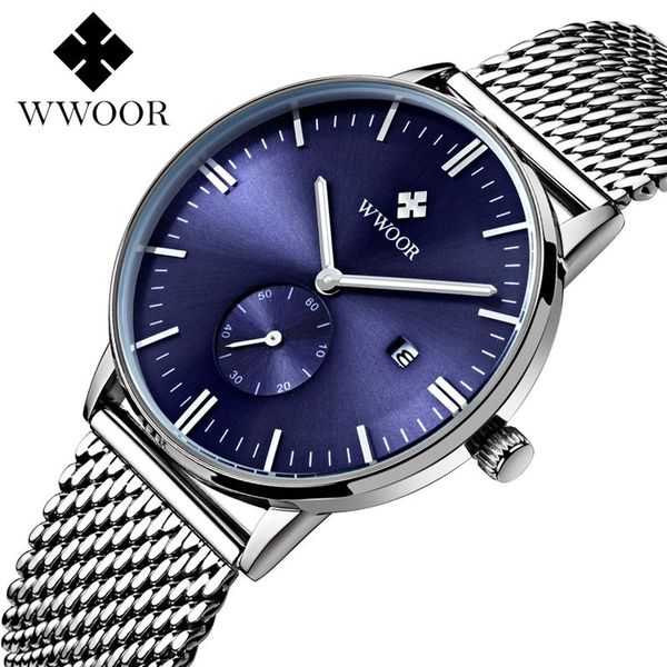 wristwatches wwoor mens luminous watches stainless steel mesh strap date clock men casual quartz watch relogio masculino, Slivery;brown
wristwatches wwoor mens luminous watches stainless steel mesh strap date clock men casual quartz watch relogio masculino, Slivery;brown