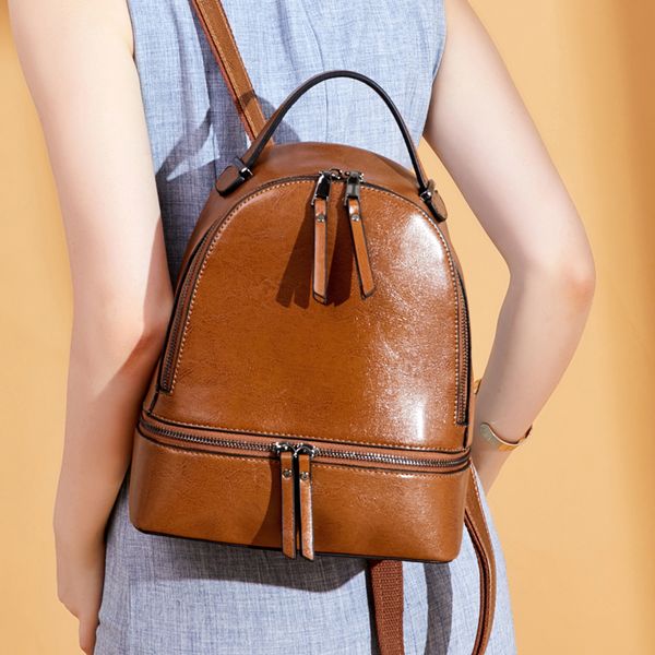 designer women's fashion backpack wax oil real cowhide bag european and american fashion backpack
designer women's fashion backpack wax oil real cowhide bag european and american fashion backpack